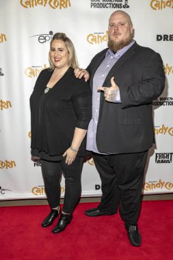 Carly Cooper ve Robert Cooper 17 Eylül 2019 'da TCL Çin Tiyatrosu' ndaki 