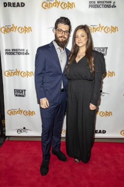 Josh Hasty, Lindsey Kowalski 17 Eylül 2019 'da TCL Çin Tiyatrosu' nda 