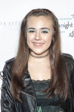 Alyssa De Boisblanc 14 Aralık 2019 'da TCL Theater, Hollywood, CA' da 