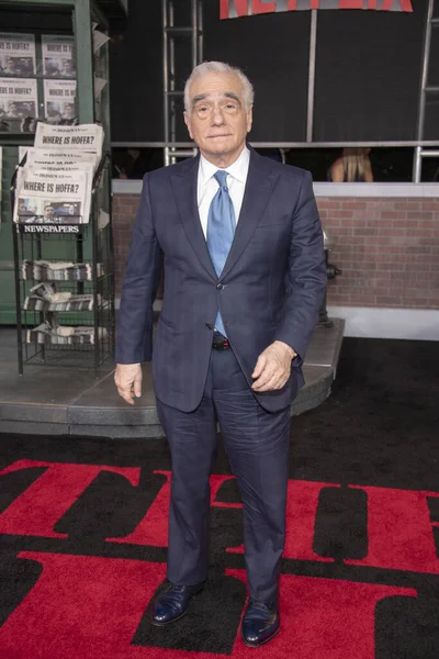 Martin Scorsese Adopds Netflixs Irishman Los Angeles Premiere Tcl Chinese — 스톡 사진