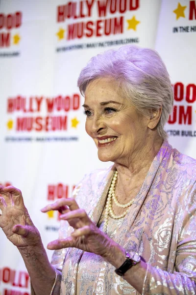 Lee Meriwether Attends Back Future Trilogy Exhibit Hollywood Museum Hollywood — Stock Photo, Image