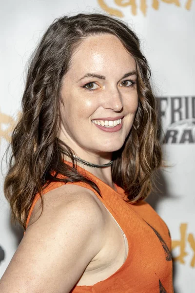 Sarah Nicklin Deltar Candy Corn Los Angeles Premiär Tcl Chinese — Stockfoto