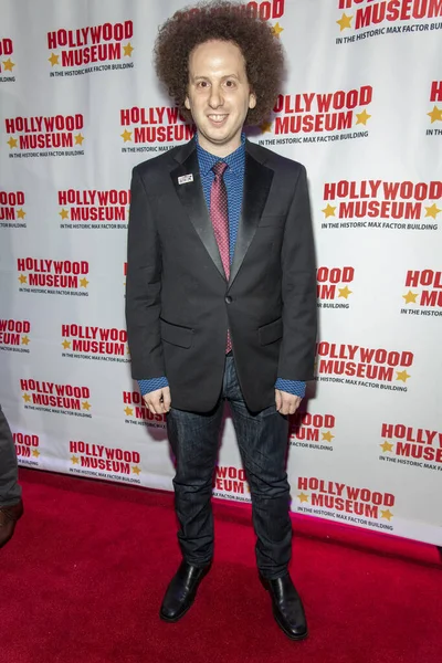 Josh Sussman Bezoekt Back Future Trilogy Exhibit Hollywood Museum Hollywood — Stockfoto