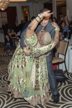 Luenell, 22 Şubat 2019 'da Beverly Hills' teki Waldorf Astoria Hotel 'de Rafi' nin Seçme Hediye Suiti ve Konseri 'ne katıldı.
