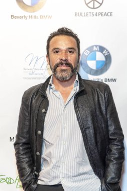 Michael Irby, 22 Şubat 2019 'da Beverly Hills' teki Waldorf Astoria Hotel 'de Rafi' nin Seçme Hediye Suiti ve Konseri 'ne katıldı.