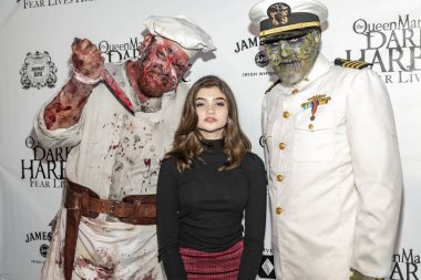 Samantha Gangal, 26 Eylül 2019 'da Queen Mary, Long Beach' te Kraliçe Mary 'nin 10. Yıllık Medya ve VIP Gecesine katıldı.