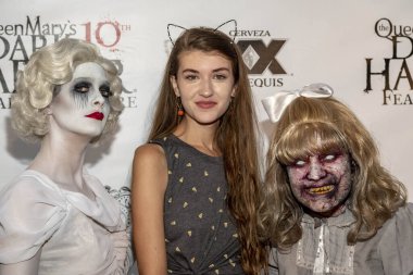 Casey Burke 26 Eylül 2019 'da Queen Mary, Long Beach, CA' da Kraliçe Mary 'nin 10. Yıllık Medya ve VIP Gecesine katıldı.