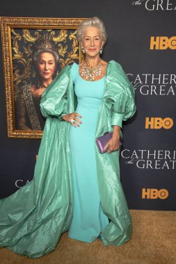 Helen Mirren, 17 Ekim 2019 'da Los Angeles Hammer Müzesi' ndeki HBO Limited Serisi 