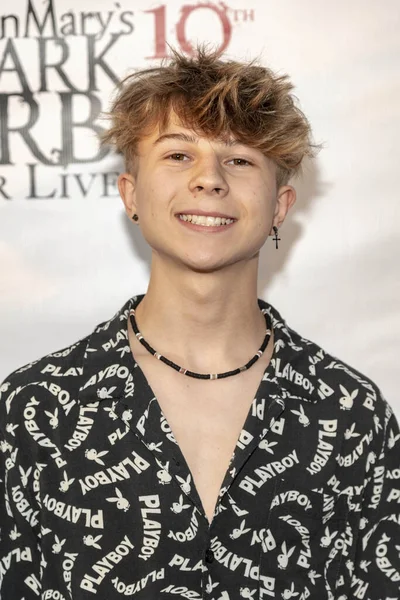 Dylan Hartman Besucht Queen Mary Dark Harbor 10Th Annual Media — Stockfoto