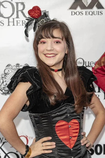 Chloe Noelle Besucht Queen Mary Dark Harbor 10Th Annual Media — Stockfoto