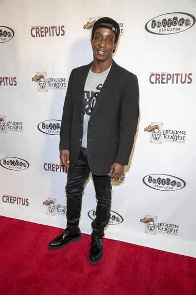 Shaka Smith Attends Indican Pictures Crepitus Los Angeles Premiere Arena — Stock Photo, Image