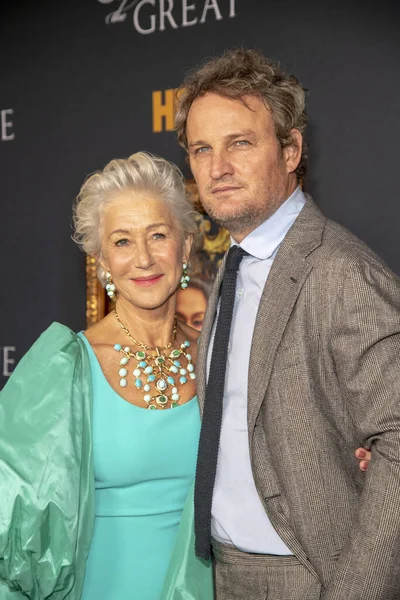 Helen Mirren Jason Clarke Attends Hbo Limited Series Catherine Great — Stock Photo, Image