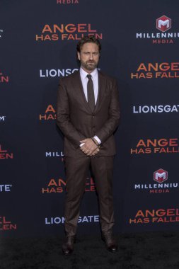 Gerard Butler, 20 Ağustos 2019 'da Regency Village Theatre, Westwood' da düzenlenen 