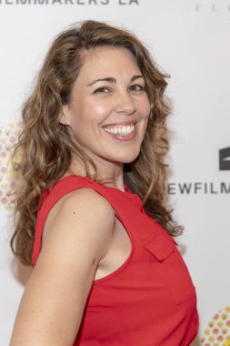 13 Temmuz 2019 'da Reald, Beverly Hills, CA' de Los Angeles Premiere 'e katılıyor.