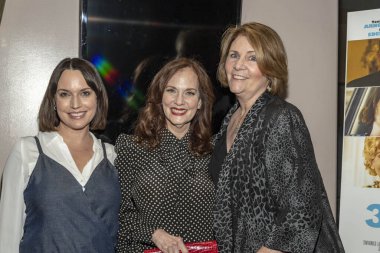Julie Ann Emery, Lesley Ann Warren, Mo Gaffney 10 Eylül 2019 'da Beverly Hills, Kaliforniya' daki Laemmle Music Hall 'da 