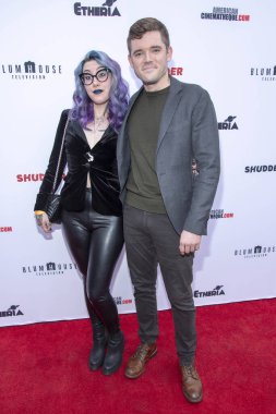 Mallory O 'Meara, Jeremy Lambert 29 Haziran 2019' da Mısır Tiyatrosu 'nda Etheria Film Gecesi' ne katıldı.