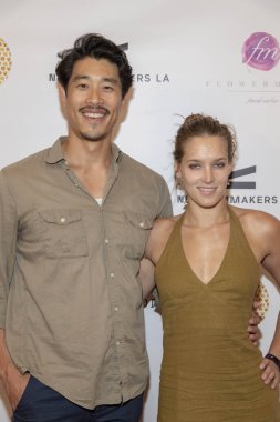 Tim Chiou, Gaelle Gillis 13 Temmuz 2019 'da RealD, Beverly Hills, CA' da 