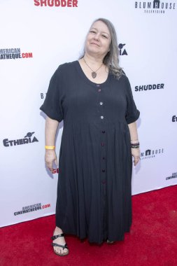 Tasha Lowe-Newsome 29 Haziran 2019 'da Mısır Tiyatrosu' nda Etheria Film Gecesi 'ne katıldı.