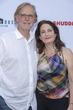 Peter Baran, Laura Belsey 29 Haziran 2019 'da Mısır Tiyatrosu' nda Etheria Film Gecesi 'ne katıldı.