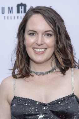 Sarah Nicklin 29 Haziran 2019 'da Mısır Tiyatrosu' nda Etheria Film Gecesi 'ne katıldı.