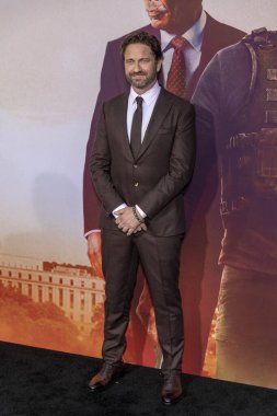 Gerard Butler, 20 Ağustos 2019 'da Regency Village Theatre, Westwood' da düzenlenen 
