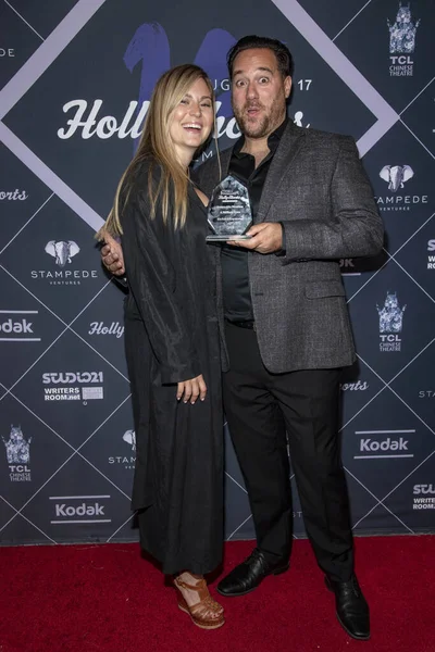 Teilnahme Annual Hollyshorts Film Festival Closing Awards Night Harmony Gold — Stockfoto