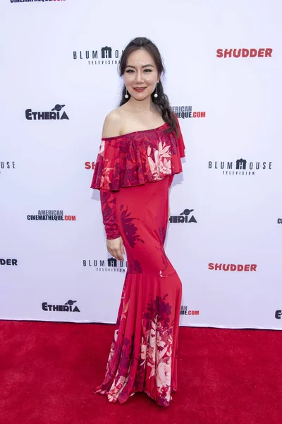 Crystal Huang Besucht Die Etheria Film Night 2019 Egyptian Theatre — Stockfoto