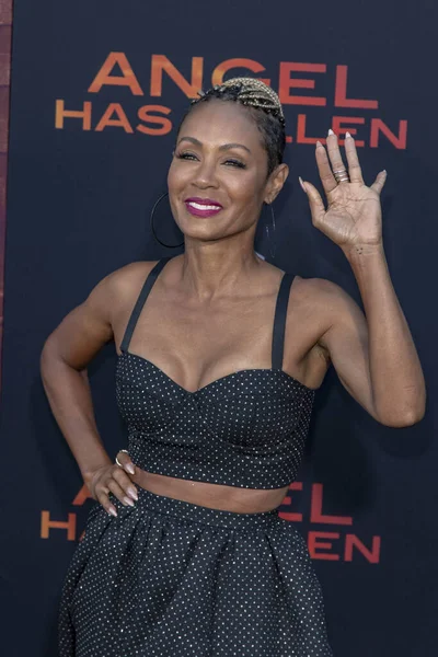 Jada Pinkett Smith Účastní Lionstage Angel Has Fallen Los Angeles — Stock fotografie