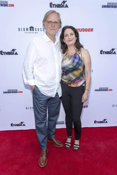 Peter Baran Laura Belseyが2019年6月29日にカリフォルニア州ハリウッドのエジプト劇場で開催されるEtheria Film Nightに参加 — ストック写真
