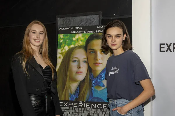 Alisson Kove Ava Capri Uczestniczy Experience Los Angeles Premiera Tcl — Zdjęcie stockowe