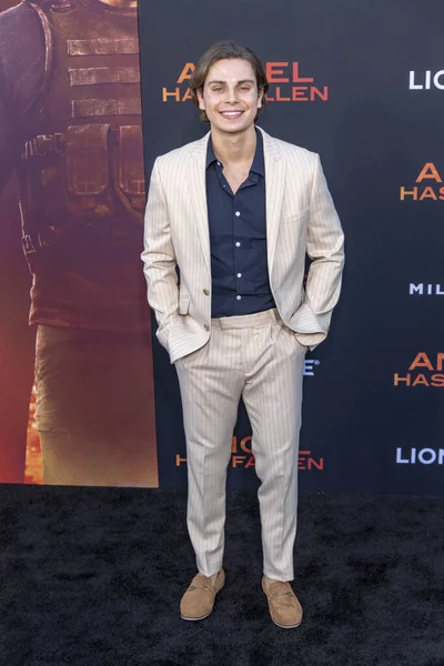 Jake Austin Bezoekt Lionstage Angel Has Fallen Los Angeles Premiere — Stockfoto