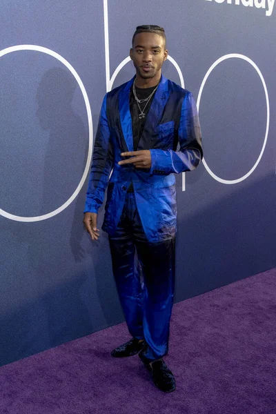 Algee Smith Bezoekt Hbo Serie Euphoria Los Angeles Premiere Cinerama — Stockfoto