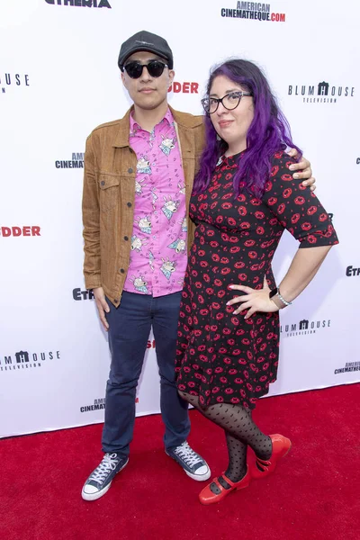 David Leopoldo González Edda Manriquez Asiste Etheria Film Night 2019 —  Fotos de Stock