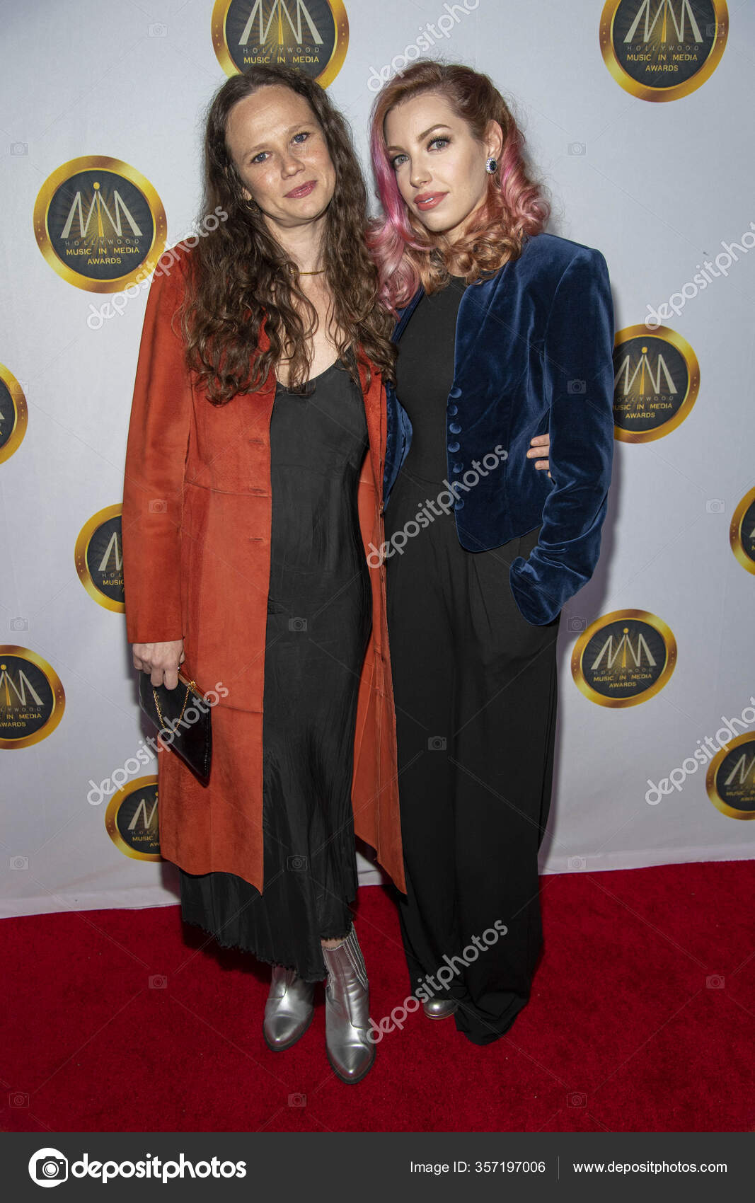 Dalal Bruchmann Maesa Pullman Attend Hollywood Music Media Awards