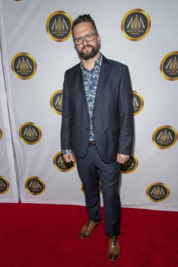 Arkadiusz Reikowski 20 Kasım 2019 'da Avalon Hollywood, Hollywood, CA' da Hollywood Medya Ödülleri 'ne katıldı.