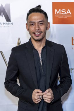 Alvin de Castro, 23 Ekim 2018 'de Şaban Tiyatrosu, Beverly Hills, Kaliforniya' da 8. Dünya Koreografi Ödüllerine katıldı.