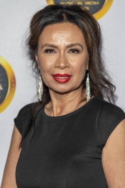 Cynthia Thijs Coenraad 20 Kasım 2019 'da Avalon Hollywood, Hollywood, CA' da Hollywood Medya Ödülleri 'ne katıldı.