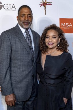 Debbie Allen, Norm Nixon 23 Ekim 2018 'de Şaban Tiyatrosu, Beverly Hills, Kaliforniya' da 8. Geleneksel Dünya Koreografi Ödüllerine katıldı.