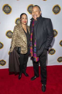 Susie Johnson, Ralph Johnson 20 Kasım 2019 'da Avalon Hollywood' da Hollywood Medya Ödülleri 'ne katıldı.
