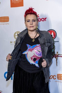 Kristin McQuaid, 23 Ekim 2018 'de Şaban Tiyatrosu, Beverly Hills, Kaliforniya' da 8. Dünya Koreografi Ödüllerine katıldı.