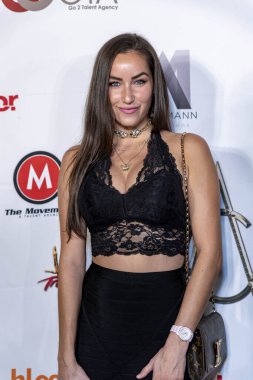 Shelbie A. Kovach, 23 Ekim 2018 'de Şaban Tiyatrosu, Beverly Hills, Kaliforniya' da 8. Dünya Koreografi Ödüllerine katıldı.