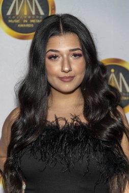 20 Kasım 2019 'da Avalon Hollywood, Hollywood, CA' da Hollywood Müzik Ödülleri 'ne katılıyor.