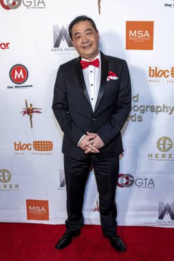 Joey Zhou, 23 Ekim 2018 'de Şaban Tiyatrosu, Beverly Hills, Kaliforniya' da 8. Dünya Koreografi Ödüllerine katıldı.