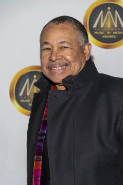 Ralph Johnson, 20 Kasım 2019 'da Avalon Hollywood' da Hollywood Medya Ödülleri 'ne katılıyor.