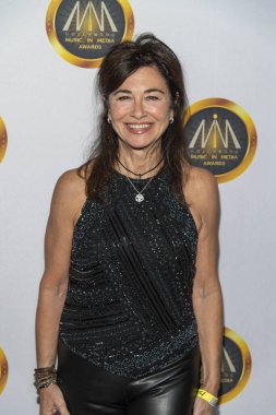 Shelly Peiken, 20 Kasım 2019 'da Avalon Hollywood' da Hollywood Medya Ödülleri 'ne katılıyor.