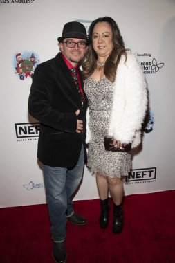 18 Aralık 2019 'da The Study, Hollywood, CA' da Los Angeles Çocuk Hastanesi 'nde düzenlenen 4. Yıllık Bayram Galasına katılıyor..