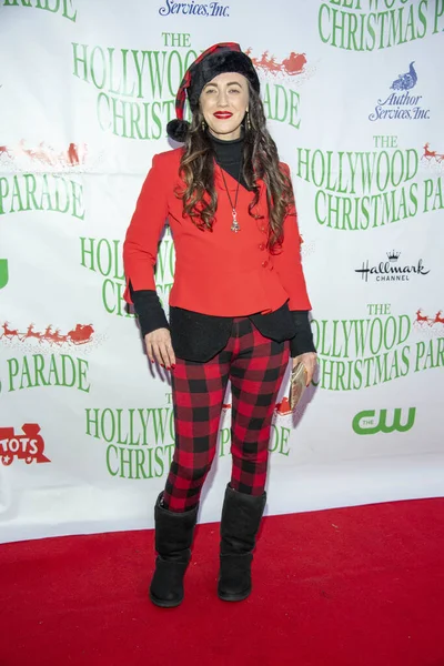 Amber Martinez Assiste 88E Défilé Noël Annuel Hollywood Avec Des — Photo