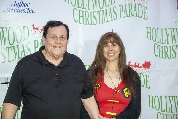 Burt Tracy Ward Wonen 88E Jaarlijkse Hollywood Kerst Parade Met — Stockfoto