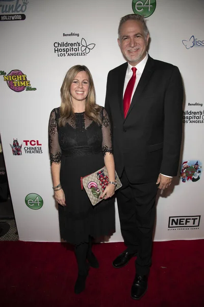 Clare Bateman-King ve David Baxter 18 Aralık 2019 'da Los Angeles' taki The Study, Hollywood, CA 'da düzenlenen 4..