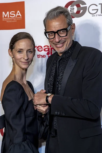 Jeff Emilie Goldblum Asisten Los Viii Premios Mundiales Anuales Coreografía — Foto de Stock